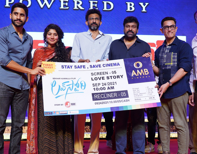Love Story Pre Release Event Photos